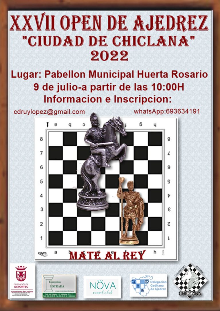 XXVII OPEN CIUDAD DE CHICLANA 2022