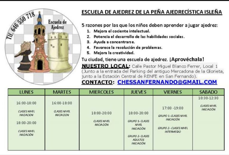 CRONOGRAMA CLASES ESCUELA PAI