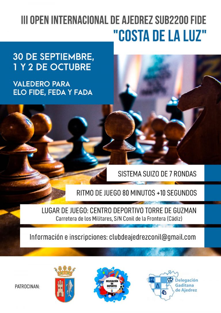 III OPEN INTERNACIONAL SUB2200 «COSTA DE LA LUZ»